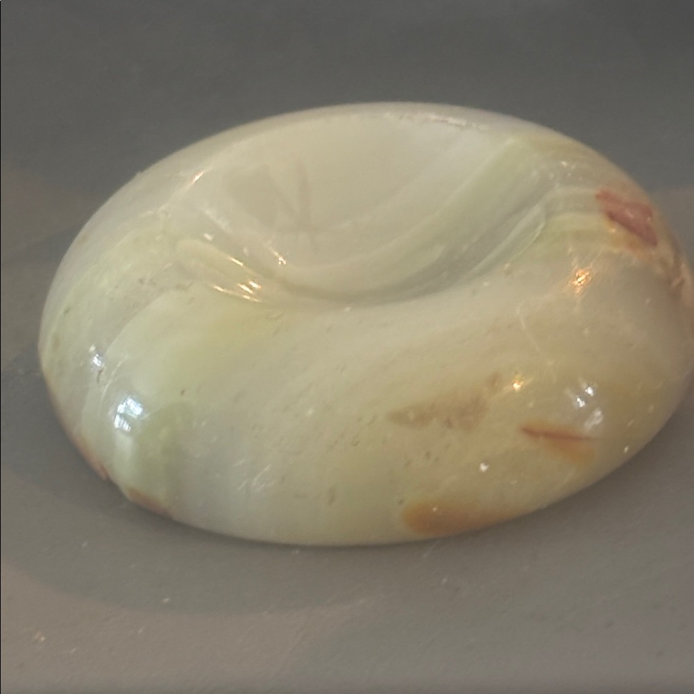 Polished Green Onyx Sphere holder-Final sale- - Picture 2 of 7